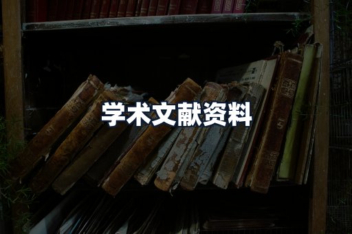 学术文献资料